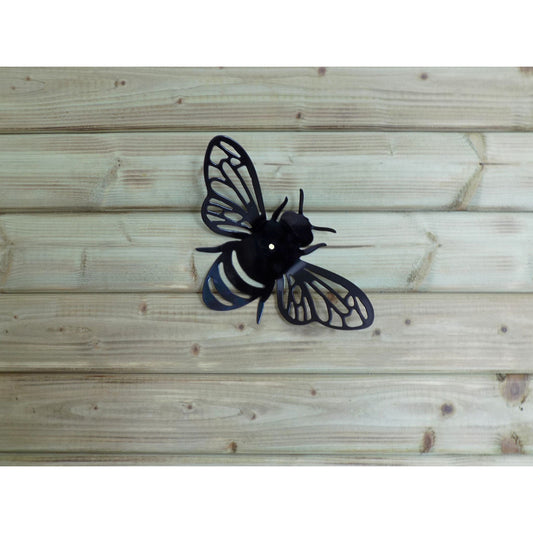 black metal bumble bee wall art made in ireland